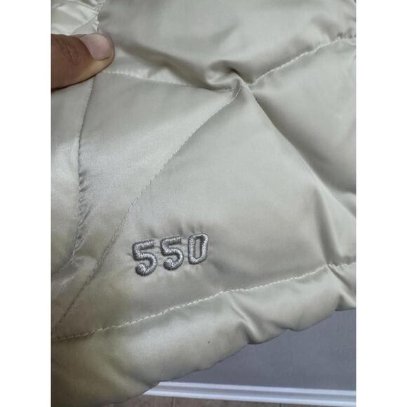 North Face Vest Womens Small White 550 Down Puffer Insulated Quilted Winter - Picture 4 of 9